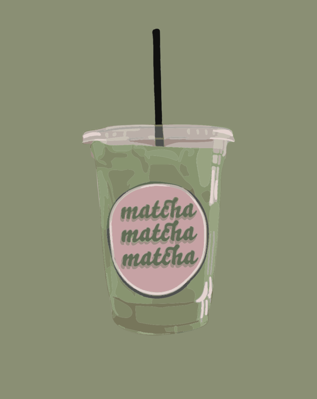 The matcha lover tee