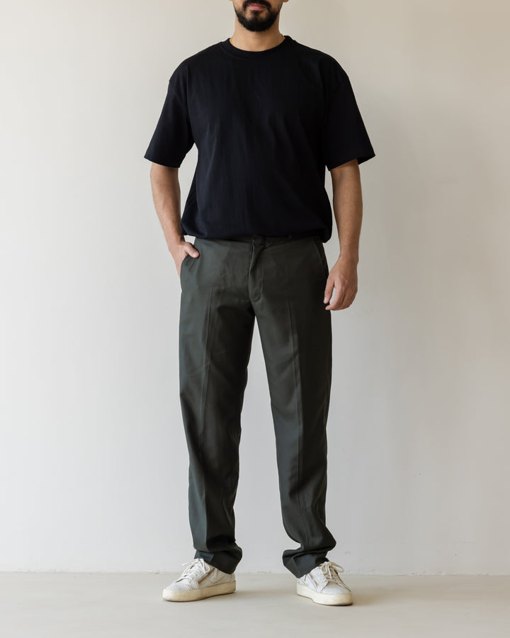 Relaxed Fit Pants- Olive