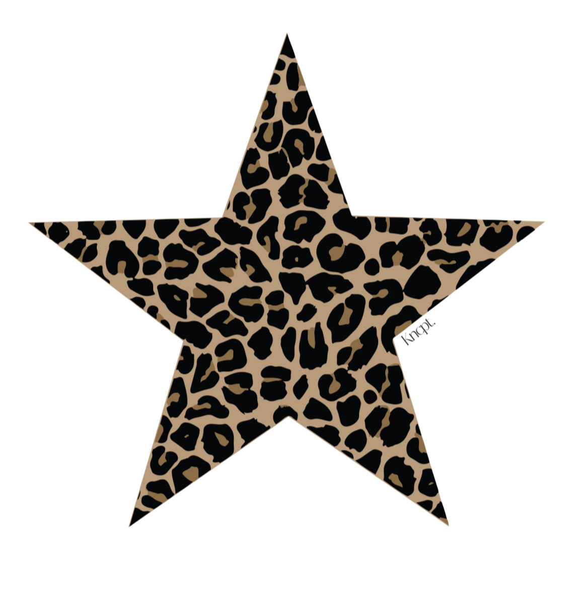 The leopard star tee