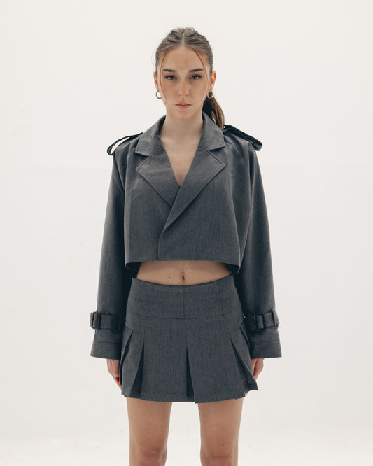 The "Fit All" Cropped Trench